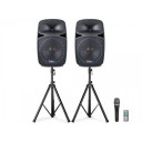 Sistem sonorizare activ Ibiza Sound PKG12A-SET, 2x200W